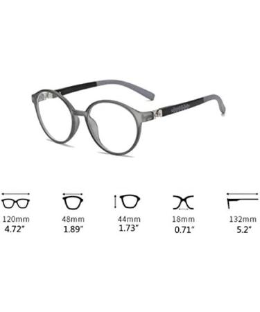 Children's Designer Blue Light Blocking Glasses | Expandable Hinge for Gaming & Learning | Lightweight for Kids (Gray Ash - Buy Online on GoSupps.com