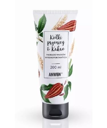 Anwen Anwen Wheat germ and cocoa mask for very porous hair 200ml - Long shelf date