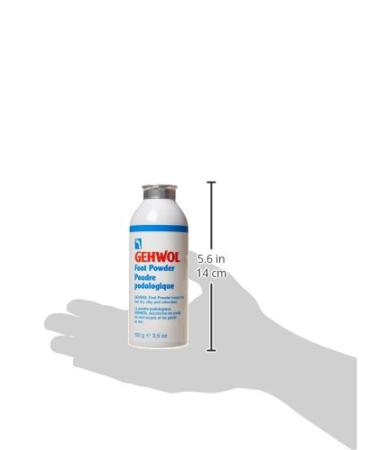 Gehwol Foot Powder 3.5 Oz - Soothes & Refreshes Tired Feet - Buy Online on GoSupps.com
