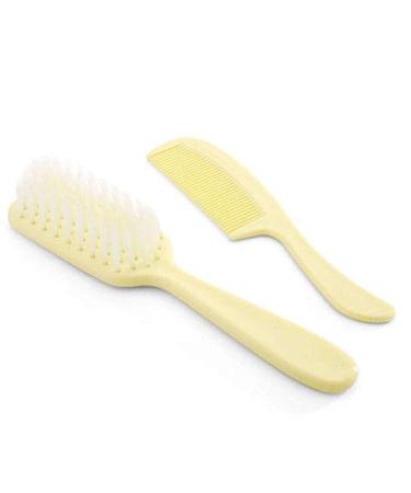 Soft Nylon Bristle Infant/Baby Plastic Hair Brush and Comb Set - Buy Online on GoSupps.com