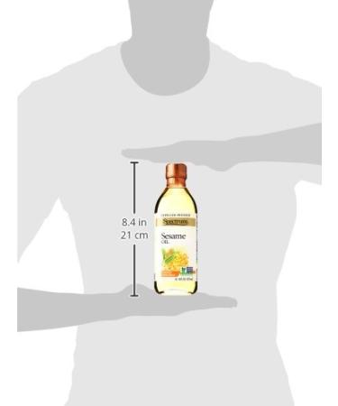 Spectrum Organic Sesame Oil - Refined 16 Oz | Premium Quality Oil - Buy Online on GoSupps.com