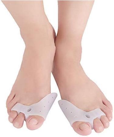 CAZARU FXJ Silicone Toe Straighteners for Bunions - Orthotic Toe Corrector Brace for Hallux Valgus - Buy Online on GoSupps.com
