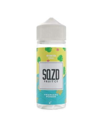 SQZD Fruit Co. Tropical Punch 100ml E-Liquid (120ml Shortfill)