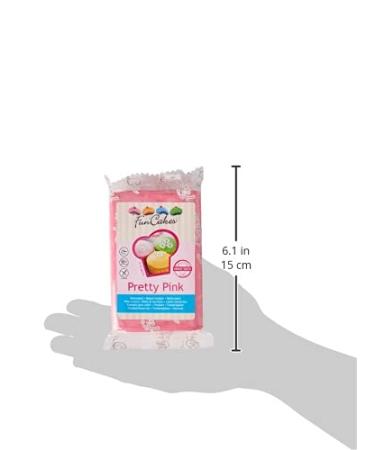 FunCakes Fondant - Pretty Pink 250g | Ideal for Baking Decorating & Cakes | Buy Online Internationally - Buy Online on GoSupps.com