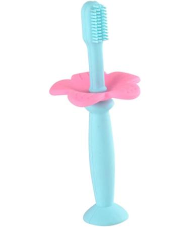 FRCOLOR 4 Pcs Kids Silicone Toothbrush Set - Soft Bristles & Travel-Friendly Design for Infants and Children - Buy Online on GoSupps.com