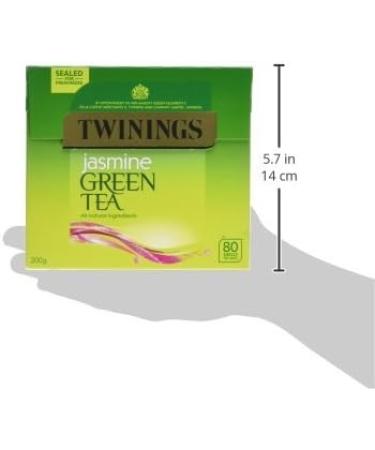 Twinings Jasmine Green Tea - 80 Tea Bags, 80 Count - Pack of 1 - Buy Online on GoSupps.com
