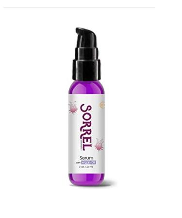 Sorrel Cosmetics Argan Oil Hair Repair Serum for Dry Dull Damaged Hair  Frizz Control  Nourish  Protect  Promote Shine Gloss Volume & Straightening with Organic Hibiscus SPF 25 Sun Protection 2 oz