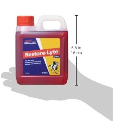 Equine Products Restore-Lyte Liquid Horse Supplement 1 Litre Clear - Buy Online on GoSupps.com