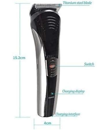 Buy Cordless Men's Beard Trimmer - Multi-Function Electric Hair Clipper for Barbers & Stylists | Powerful Rotary Motor | On-the-Go Grooming - Buy Online on GoSupps.com