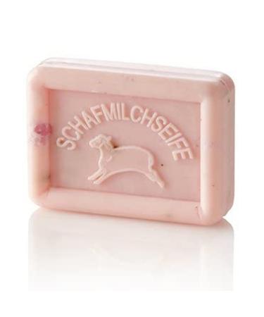 Ovis sheep's milk soap 100g rose -lavender cleaning and care with sheep's milk in pap Packaging / zero waste without microplastics or mineral oil