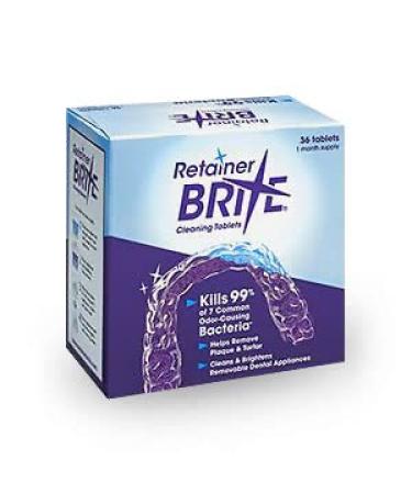 Retainer Brite 36 Tablets - Retainer Cleaner Tablets