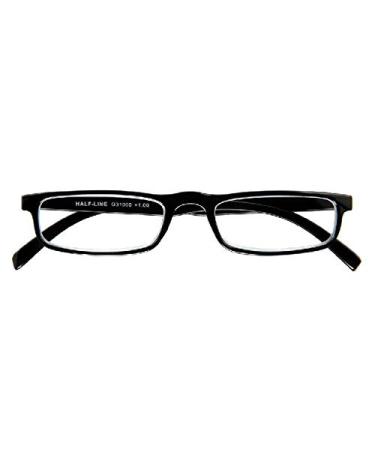 I Need You HALF-LINE G31000 plastic glasses with spring technology black +2.5 diopters - Buy Online on GoSupps.com
