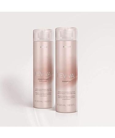 Revival Hair Repair Set - Shampoo and Conditioner for Extremely Damaged, Dry, Curly, or Frizzy Hair - 8.45 fl. oz - Deep Nourishing Formula with Wheat Germ and Silk Proteins - Buy Online on GoSupps.com