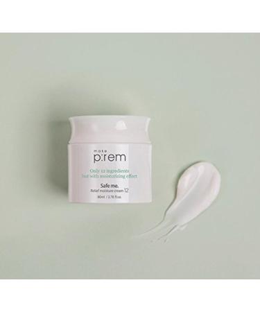 MAKEPREM Safe Me Relief Moisture Cream 2 Pack for Dry Sensitive Skin - Hydrating Night Moisturizer - Redness Reduction - Acne Soothing - Hypoallergenic Vegan Formula - EWG Verified - Buy Online on GoSupps.com