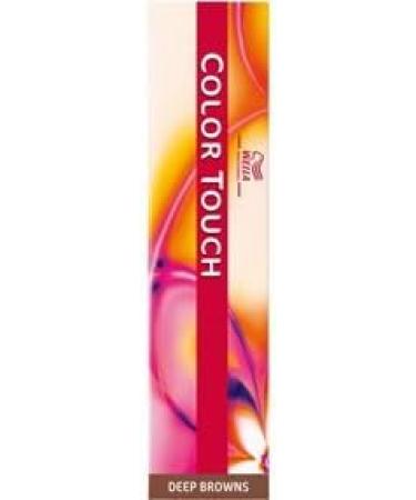 Wella Colour Touch Demi-Permanent Hair Colour 6/75 Dark Blonde Sand Mahogany 60 ml - Pack of 1 - Buy Online on GoSupps.com