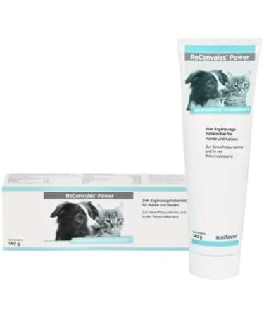 Alfavet ReConvales Power Double Pack - Dietary Supplement for Dogs & Cats | Fattening Paste for Underweight Pets | 2 x 140g Tubes - Buy Online on GoSupps.com