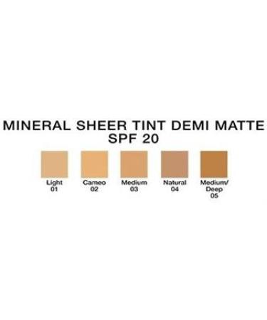 Jolie Mineral Sheer Tint Demi-Matte Tinted Moisturizer SPF 20 (Cameo) - Best Sheer Coverage for Radiant Skin - Fast International Shipping - Buy Online on GoSupps.com