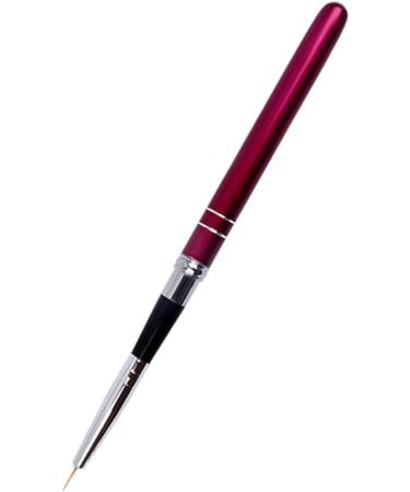 Mikinona Nail Art Liner Brush Fashion Design Paintbrushes Set Dotting Painting Pen Light Pen Brush Paint Pen Red Multifunction Nail Stripping Brush Stripers Nail Art Liner Pen Pull Pen medium Red - Buy Online on GoSupps.com