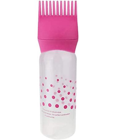 3 Pcs Hot Hair Color Applicator Bottles - Root Comb & Dye Brush Dispensing Set - Buy Online on GoSupps.com