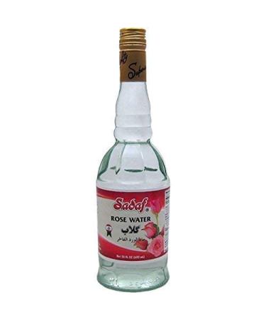 Sadaf Rose Water for Cooking 20 oz - Food Grade Rose Water for Baking, Food Flavoring or Drinking - Edible Rose Water Drink - Ideal for Persian desserts or beauty care - Product of Lebanon Rose Water 20 Fl Oz (Pack of 1)