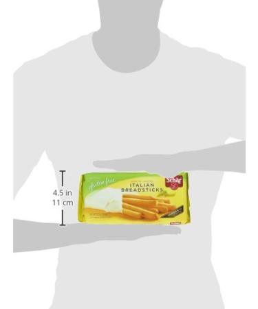 Schأ¤r Gluten Free Italian Breadsticks - 5.3 oz, 5-Pack | Delicious Gluten-Free Snack - Buy Online on GoSupps.com