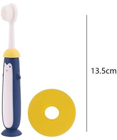 SUICRA Cute Penguin Toothbrush - Soft Bristles Blue - Ideal for Gentle Brushing - Buy Internationally - Buy Online on GoSupps.com