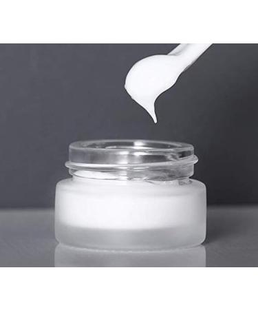 1PC 100ml/3.5oz Empty Frosted Glass Cream Jar with Wood Grain Lid Refillable Travel Makeup Cosmetic Face Lotion Cream Emulsion Container Bottle Storage Pot with Inner Linner - Buy Online on GoSupps.com