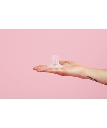 Pumping Pretty Inserts for Elvie, Spectra, Medela & More | Reduce Nipple Tunnel | Flat & Elastic Nipples | 2pc (19mm) - Buy Online on GoSupps.com