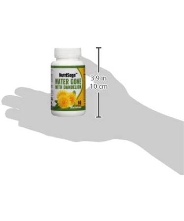Natural Water Retention Pills for Swollen Legs & Feet - Diuretics for Bloating Relief | NutriSage - Buy Online on GoSupps.com