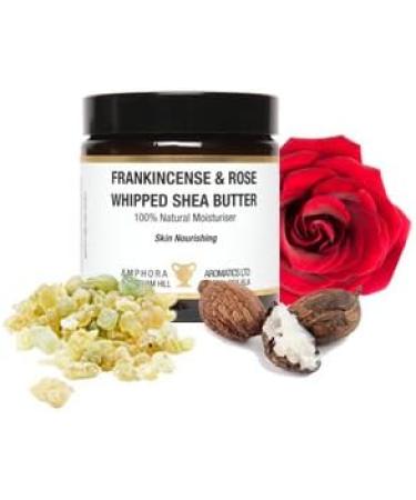Frankincense and Rose Face Cream in a 60ml Amber Glass Jar exceptionally beneficial for dry & mature skin due to its moisturising and nourishing qualities. - Buy Online on GoSupps.com