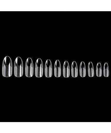 Lovenails 120 Almond Long Press-On Tips - Matte Full Cover Nails for Quick Extensions | Almond Click-It Tip - Shop Internationally - Buy Online on GoSupps.com