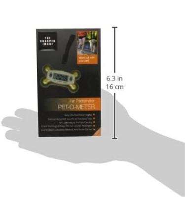 Sharper Image Pet-o-Meter Gold - Track Your Pet's Health and Activity Levels - Buy Online on GoSupps.com