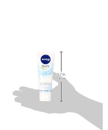 NIVEA Soft Moisturizing Cr me - All-In-One Hydrating Cream for Body Face & Hands - 2.6 oz Travel Size - Shop Internationally - Buy Online on GoSupps.com