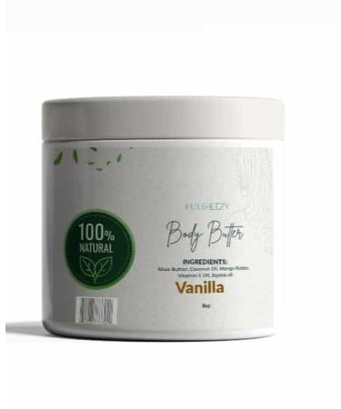 Organic Body Butter - 100% Natural Moisturizer for Dry & Coarse Skin | 8oz Scented | All Skin Types - Shop Internationally - Buy Online on GoSupps.com