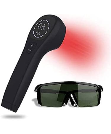 Cold Laser Therapy Device for Joint and Muscle Pain Relief with LED Display - Infrared Light (2x808nm + 12x650nm) - Buy Online on GoSupps.com