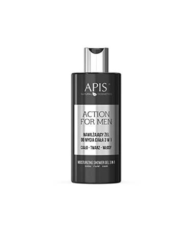 APIS Professional APIS ACTION FOR MEN Moisturizing Body Cleansing Gel 3in1 300 ml