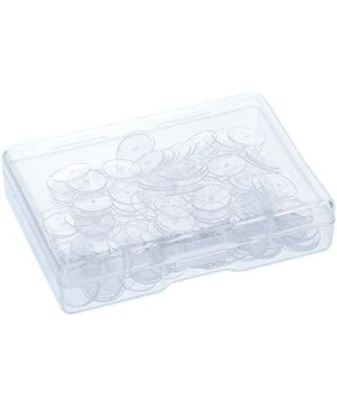 WILLBOND Clear Disc Pads for Earrings - 200 Plastic Stabilizer Backs - Buy Online on GoSupps.com