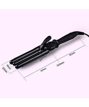 Buy Ceramic Triple Barrel Deep Crimper Hair Curler - Electric Curling Iron for Salon Quality Anion Curls - Lightweight & Portable Hair Styler - International Shipping Available - Buy Online on GoSupps.com