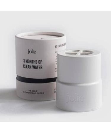 The Jolie Replacement Filter for The Jolie Filtered SHOWERHEAD- High Pressure Showerhead Filter Hair and Skincare Accessory to Improve Beauty and Personal Care Routine Gray rose white - Buy Online on GoSupps.com