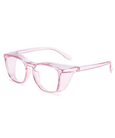 PARWANA Reading Glasses Anti Eyestrain Computer Readers Personality Flat Light Mirror Blue Light Blocking Eyewear +0.00 C4