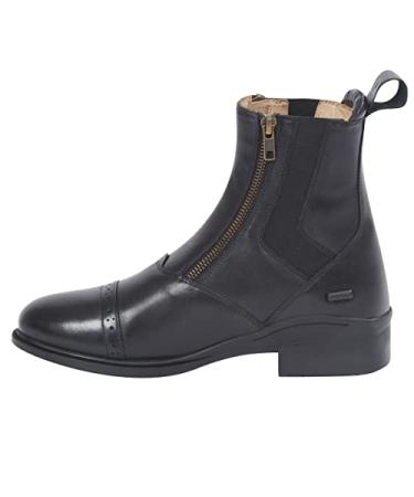 Dublin Evolution Double Zip Front Paddock Boots 8.5 Black