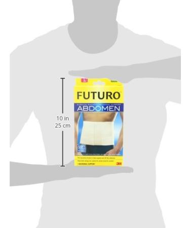 FUTURO Abdominal Compression Support - Large | Comfortable Relief for Abdominal Pain - Buy Online on GoSupps.com