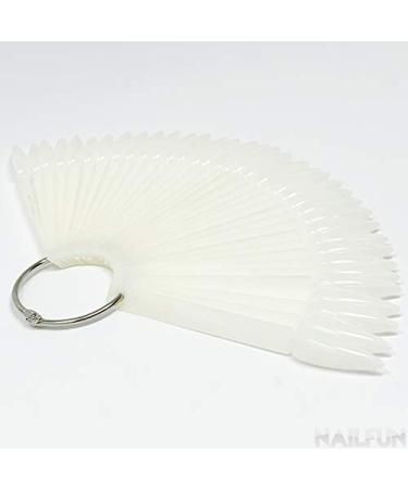 3-Piece Nail Art Set: Stiletto Display Tips with 36 Presentation Sticks & Metal Ring - Perfect for Nature-Inspired Designs - Buy Online on GoSupps.com