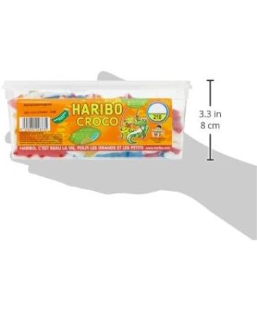 Haribo Croco Jelly Candy x 210 Pieces 1g - Buy Online on GoSupps.com