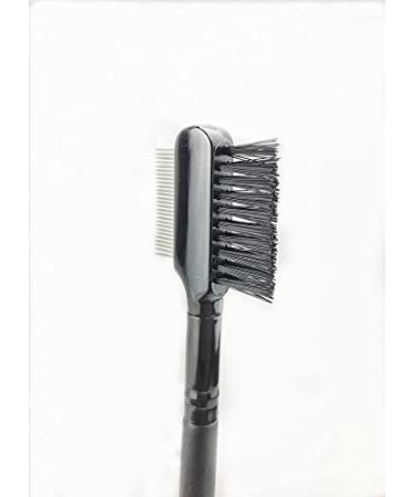 Buy BeautyU&Me Steel Eyebrow Eyelash Dual-Comb Extension Brush - Premium Metal Cosmetic Tool for Perfect Makeup | International Shipping Available - Buy Online on GoSupps.com
