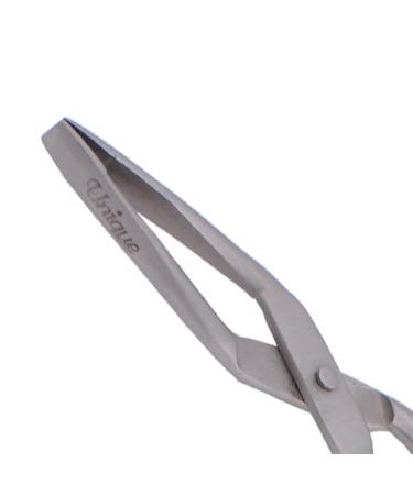 German Stainless Steel Eyebrow Scissor Handle Tweezers - Straight Tip for Hair Removal and Facial Grooming by The Unique Edge - Buy Online on GoSupps.com