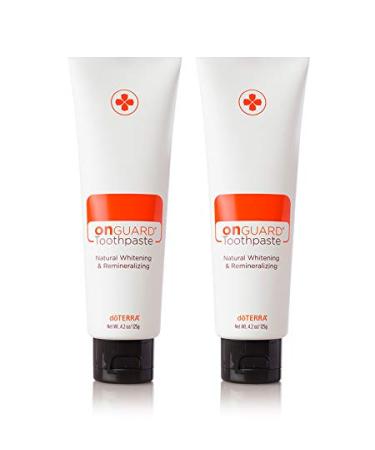 d TERRA On Guard Natural Whitening Toothpaste 4.2oz (2 Pack)