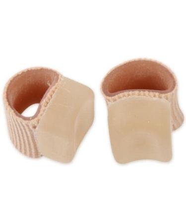 Silicone Toe Bandages (4 Pack) - Gel Spreader for Hammer Toe & Hallux Valgus Correction | Overlapping Toes Separator - Buy Online on GoSupps.com