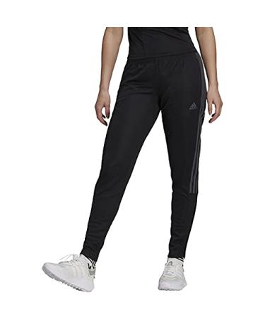 adidas Women's Tiro 21 Track Pant Medium Black/Dark Grey Heather
