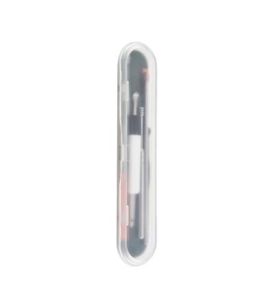 ZYZMH Spiral Ear Pick Wax Remover Cleaner Soft Silicone Stainless Steel Earpick Spoon Curette Ear Cleaning Reusable Tool